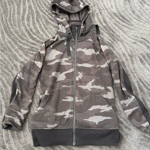 Kids Camouflage Hoodie Jacket